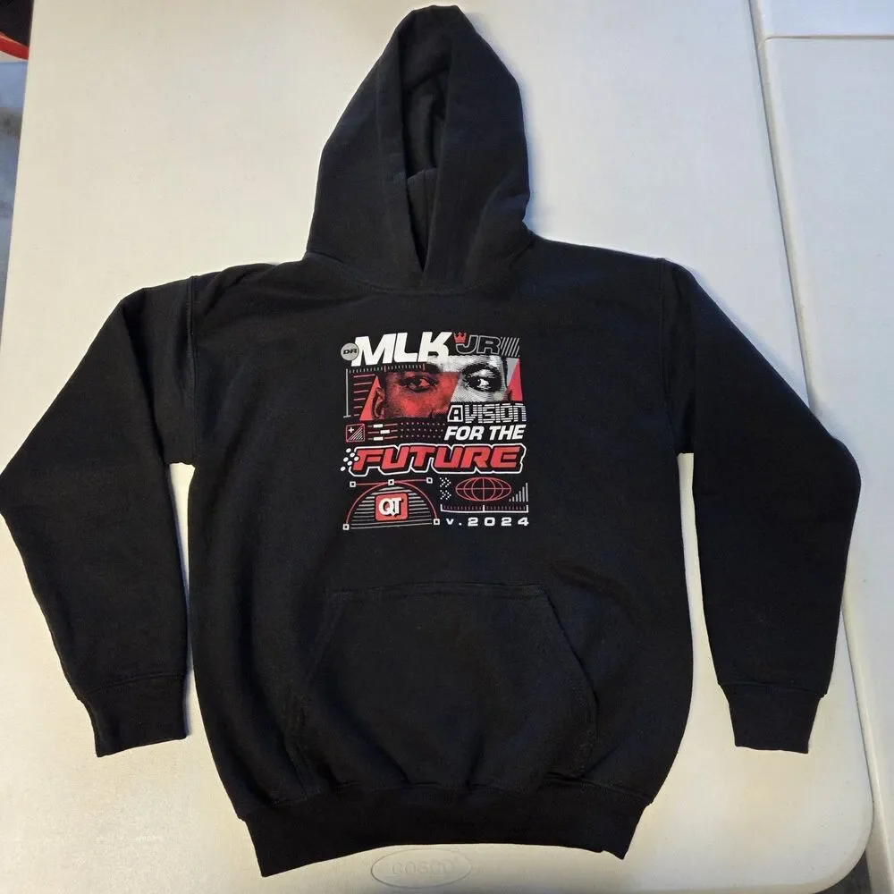 Quiktrip QT Hoodie Youth Medium Employee Martin Luther King Jr Parade March MLK